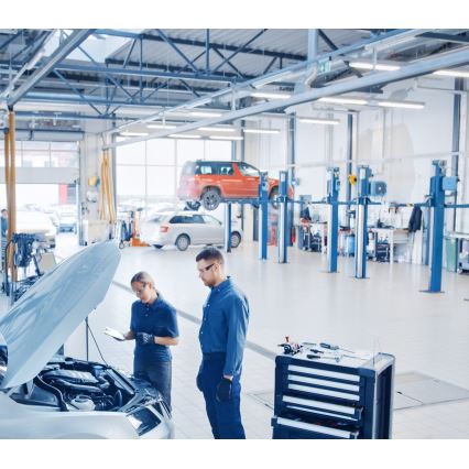 Светодиодный технический люминесцентный светильник T8 2xG13/18W/230V 6500K IP65