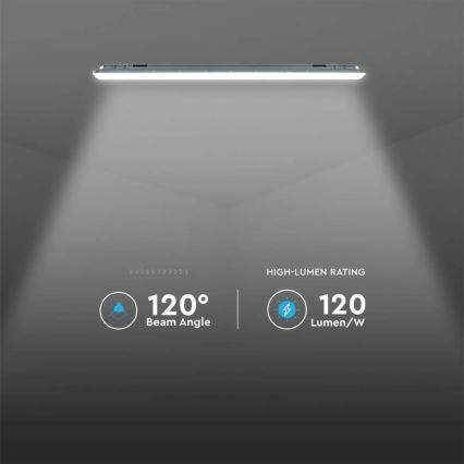 Светодиодный технический люминесцентный светильник X-SERIES LED/48W/230V 6500K 150 см IP65