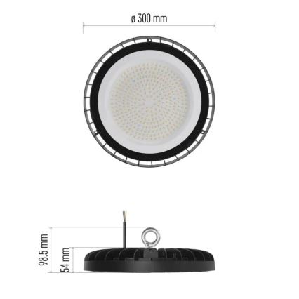 Светодиодный технический подвесной светильник High Bay LED/225W/230V 4000K IP65