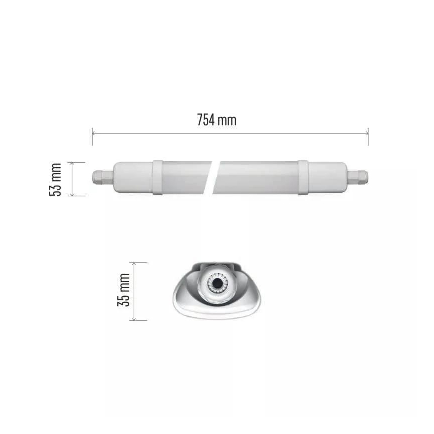 Светодиодный технический светильник LED/18W/230V IP65 4000K