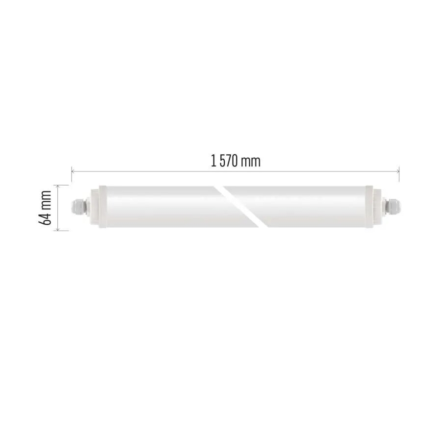 Светодиодный технический светильник LED/51W/230V IP65 4000K 157 см