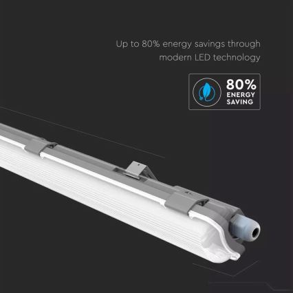 Светодиодный технический люминесцентный светильник T8 1xG13/18W/230V 6400K 120 см IP65