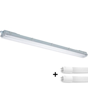 Светодиодный технический люминесцентный светильник T8 2xG13/18W/230V 4000K IP65 128,5 см