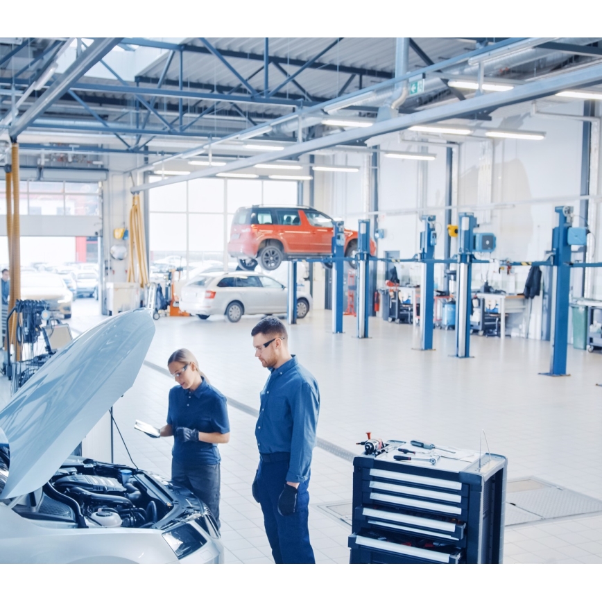 Светодиодный технический люминесцентный светильник T8 2xG13/18W/230V 6500K IP65