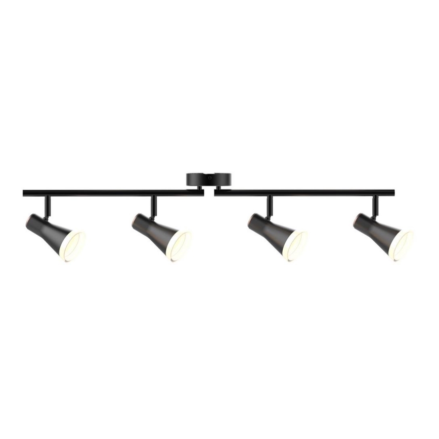 Светодиодный точечный светильник BERG 4xLED/4,2W/230V черный