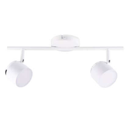 Светодиодный точечный светильник KUBIK 2xLED/4,2W/230V белый
