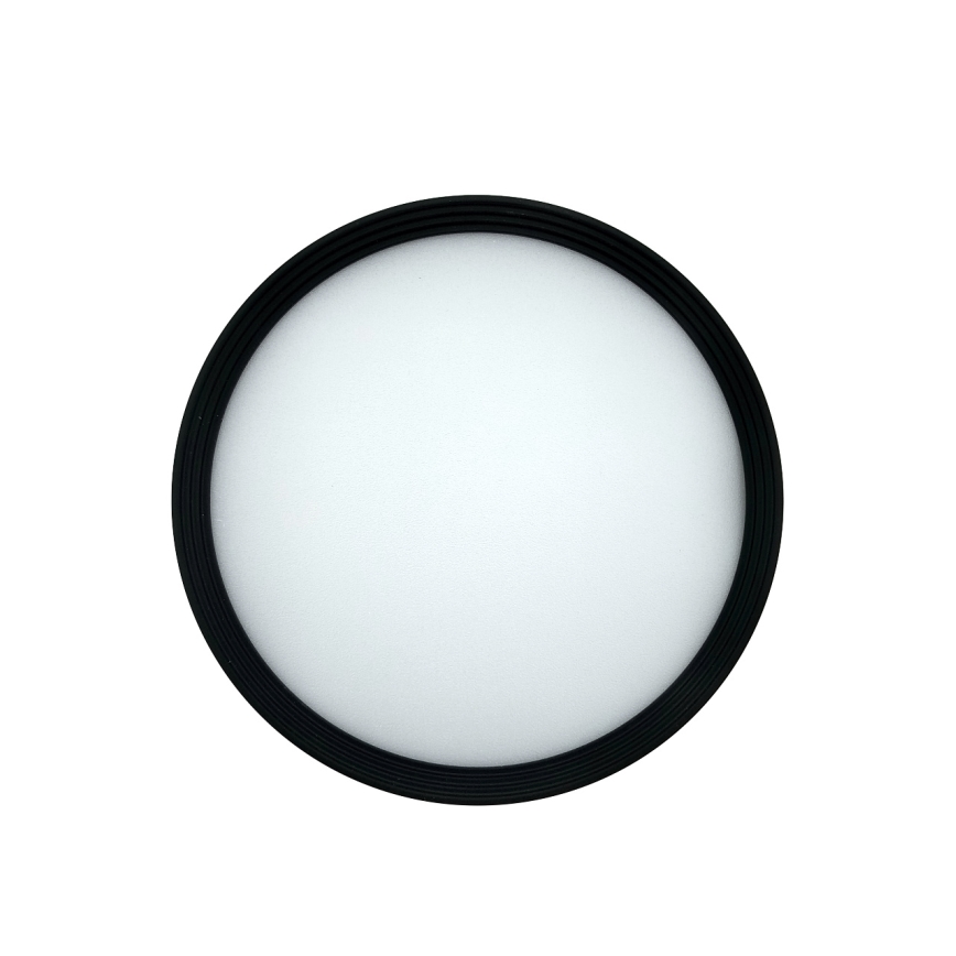 Светодиодный точечный светильник LED/10W/230V 3000/4000/6400K диаметр 12 см чёрный