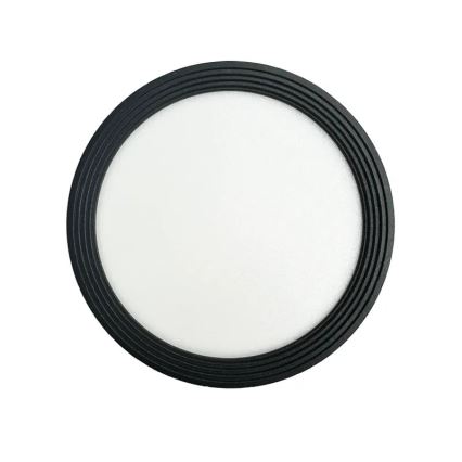 Светодиодный точечный светильник LED/12W/230V 4000K диаметр 10 см черный