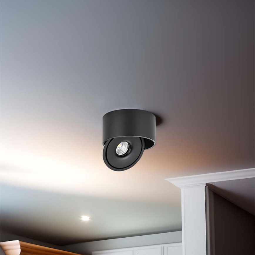 Светодиодный точечный светильник LED/28W/230V 3000/4000/6400K CRI 90 черный
