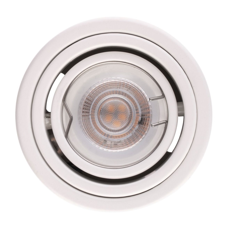 Светодиодный точечный светильник TUBA 1xGU10/5W/230V 4000K белый