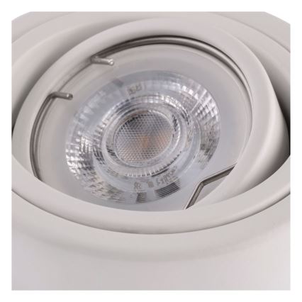 Светодиодный точечный светильник TUBA 1xGU10/5W/230V 4000K белый
