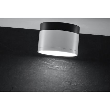 Светодиодный точечный светильник TUBA LED/9W/230V белый/черный