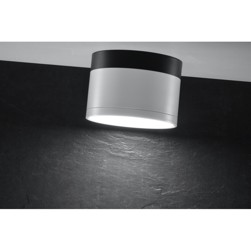Светодиодный точечный светильник TUBA LED/9W/230V белый/черный