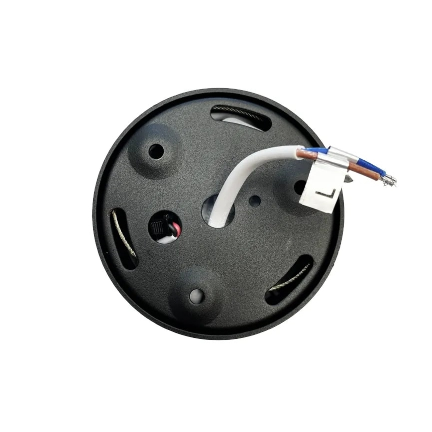 Светодиодный точечный светильник LED/16W/230V 4000K диаметр 10 см черный