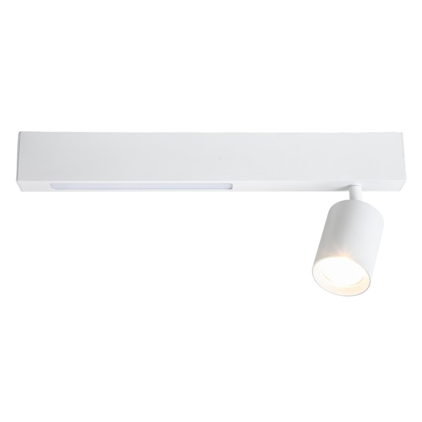 Светодиодный точечный светильник MAGNET LED/5W/230V + 1xGU10/60W 3000/4000K белый