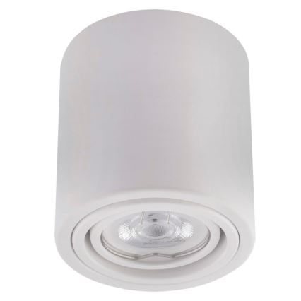 Светодиодный точечный светильник TUBA 1xGU10/5W/230V 2700K белый