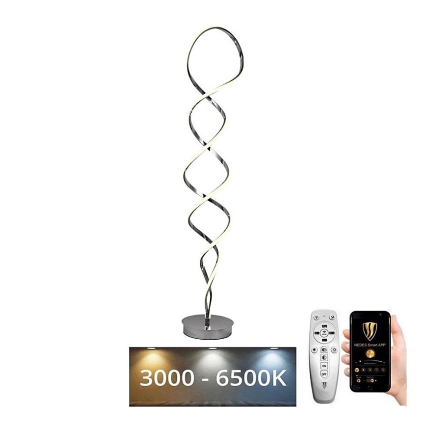 Светодиодный торшер с регулированием яркости LED/90W/230V 3000-6500K + дистанционное управление