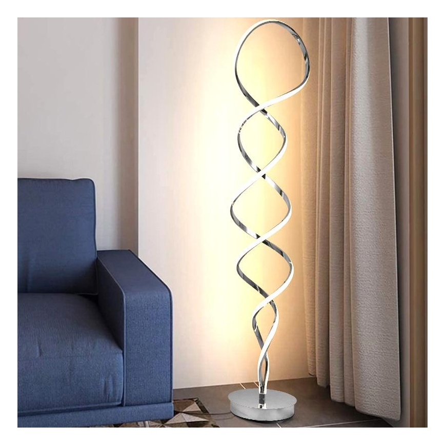 Светодиодный торшер с регулированием яркости LED/90W/230V 3000-6500K + дистанционное управление
