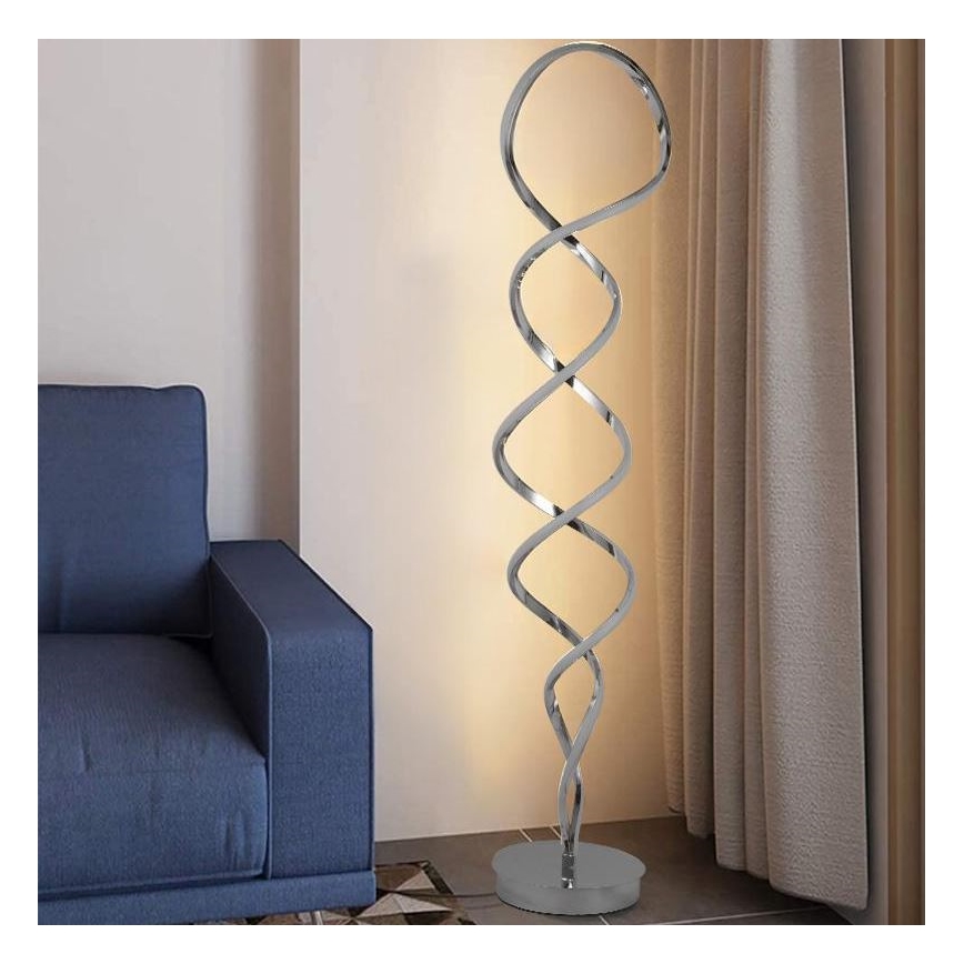 Светодиодный торшер с регулированием яркости LED/90W/230V 3000-6500K + дистанционное управление