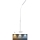 Светодиодный торшер с регулированием яркости SIGNUS LED/10W/230V 3000/4500/6500K белый