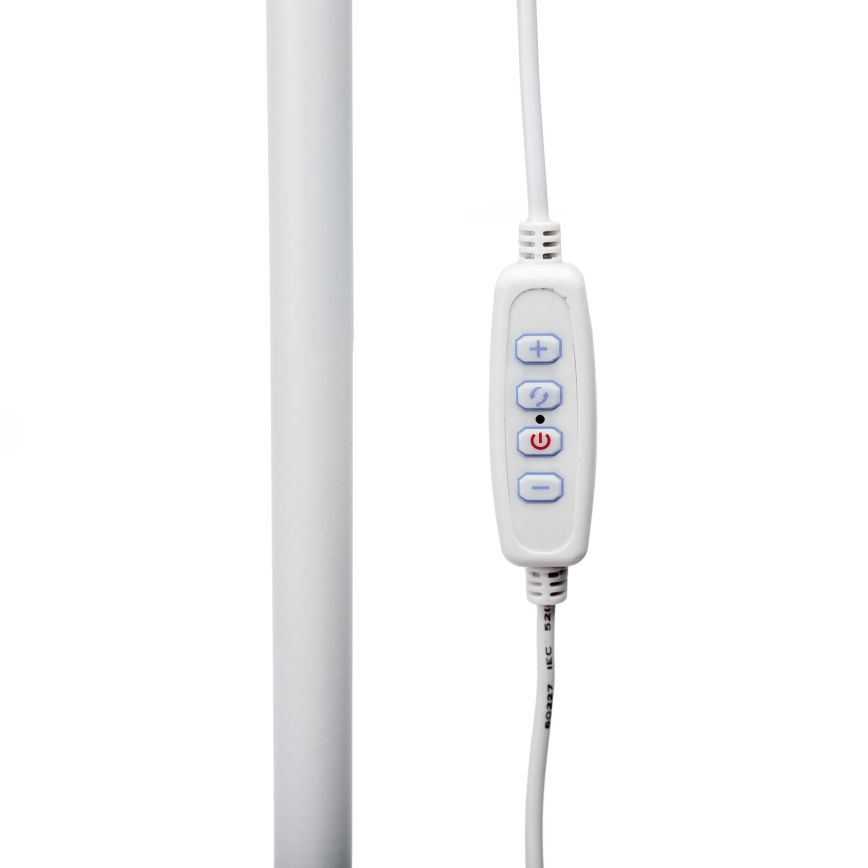 Светодиодный торшер с регулированием яркости SIGNUS LED/10W/230V 3000/4500/6500K белый