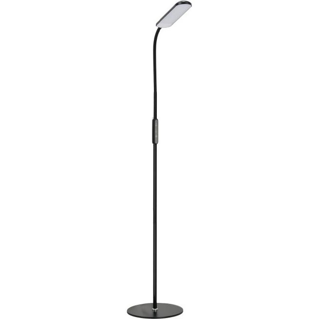 Светодиодный торшер с регулированием яркости TEILO LED/10W/230V 3000/4000/6500K черный + дистанционное управление