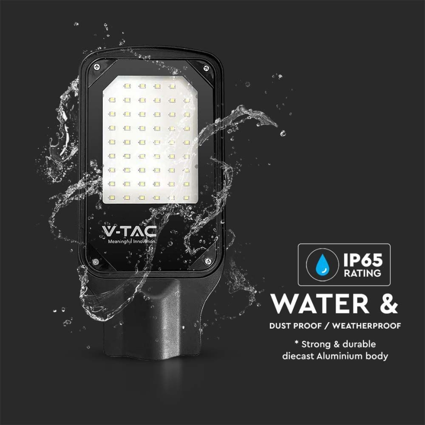 Светодиодный уличный фонарь LED/30W/230V 4000K IP65