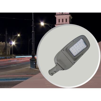 Светодиодный уличный фонарь LED/40W/230V 5000K IP65