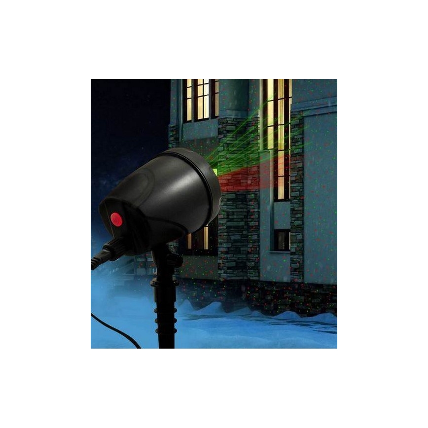 Светодиодный уличный лазерный проектор LED/5W/230V IP44