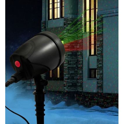 Светодиодный уличный лазерный проектор LED/5W/230V IP44