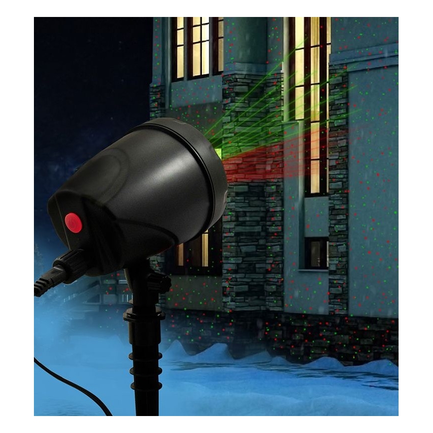 Светодиодный уличный лазерный проектор LED/5W/230V IP44