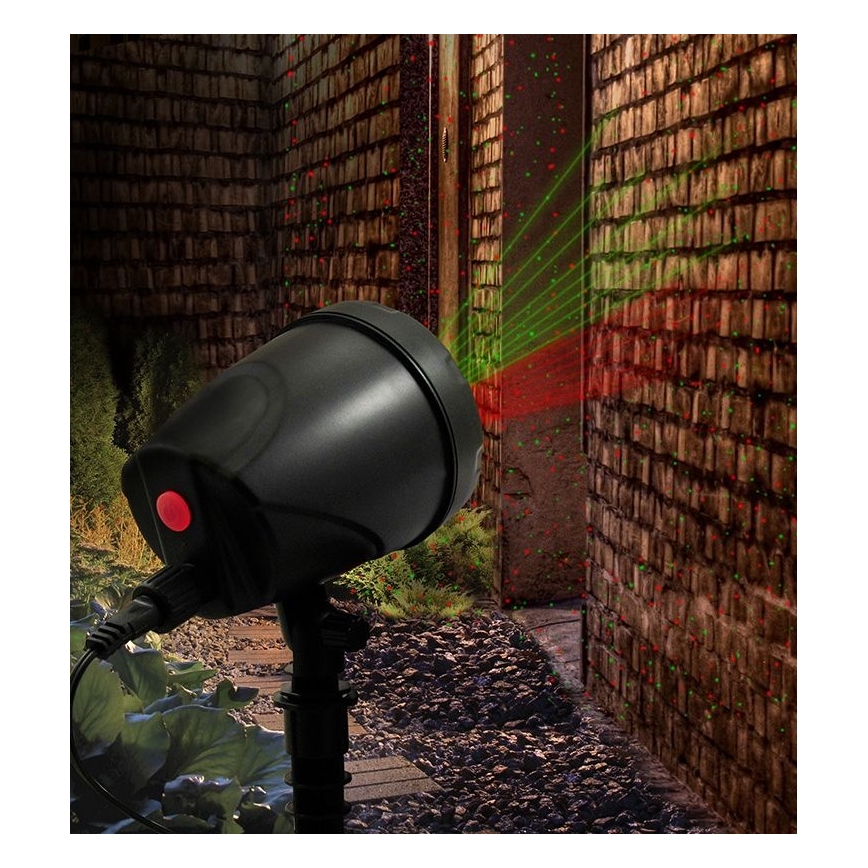 Светодиодный уличный лазерный проектор LED/5W/230V IP44