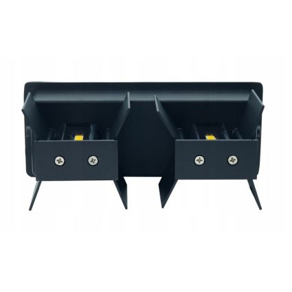 Светодиодный уличный настенный светильник LED/12W/230V IP54 черная