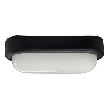 Светодиодный уличный потолочный светильник LED/15W/230V 4200K 20x9,8 см IP64 черный
