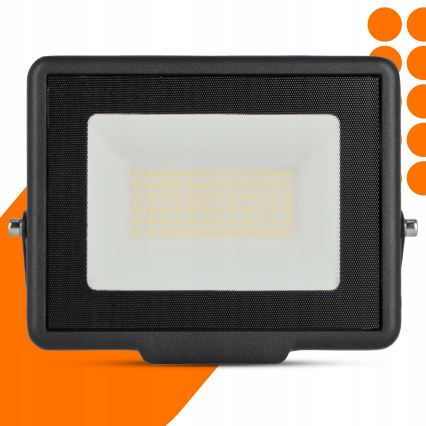 Светодиодный уличный прожектор LED/50W/230V 4500K IP65 черный