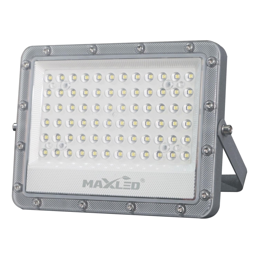 Светодиодный уличный прожектор LED/50W/230V 5000K IP65 серый