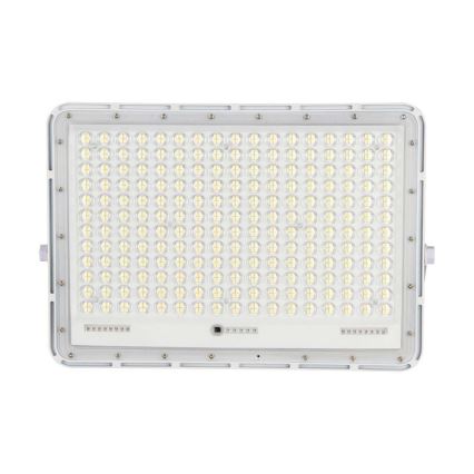 Светодиодный уличный прожектор на солнечной батарее LED/30W/3,2V 4000K белый IP65 + дистанционное управление