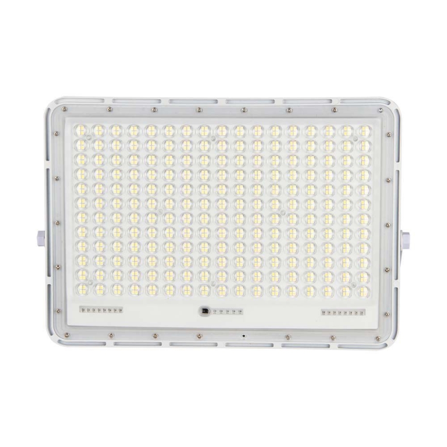 Светодиодный уличный прожектор на солнечной батарее LED/30W/3,2V 4000K белый IP65 + дистанционное управление