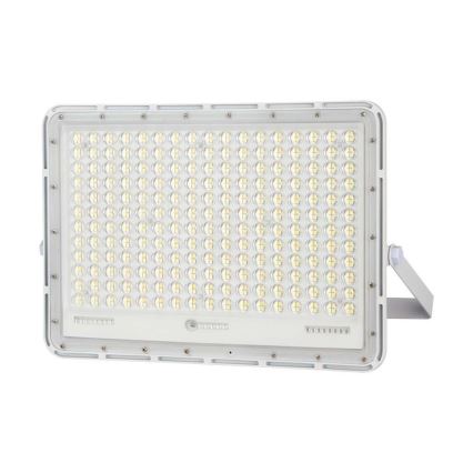 Светодиодный уличный прожектор на солнечной батарее LED/30W/3,2V 4000K белый IP65 + дистанционное управление