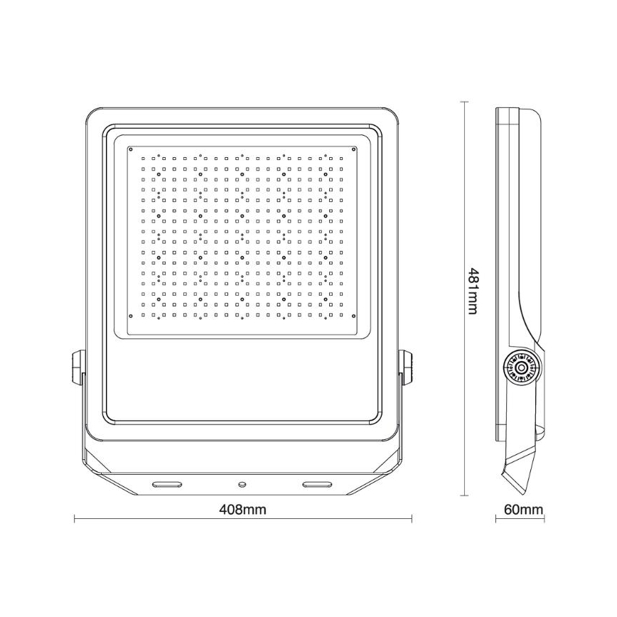 Светодиодный уличный прожектор PROFI PLUS LED/300W/230V 5000K IP66