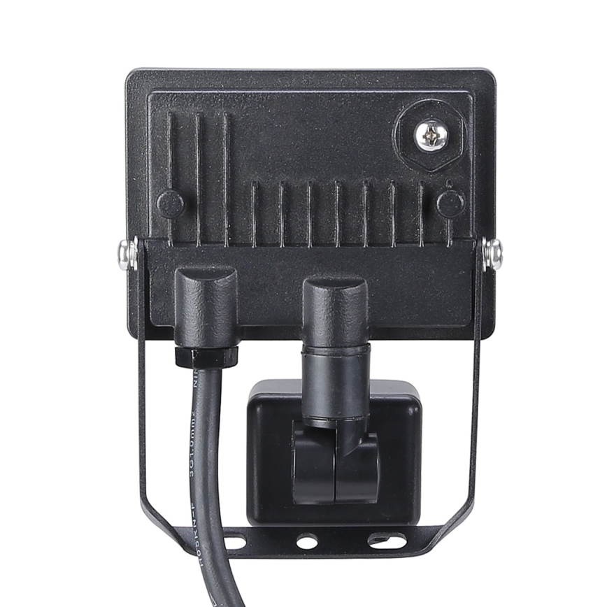 Светодиодный уличный прожектор с датчиком LED/10W/230V 5000K IP44