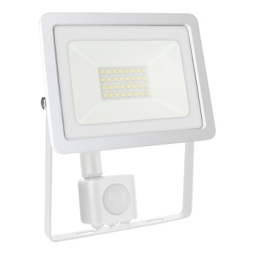 Светодиодный уличный прожектор с датчиком NOCTIS LUX 2 LED/30W/230V 4000K IP44 белый