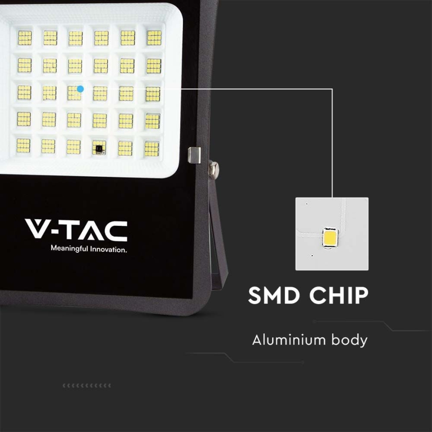 Светодиодный уличный солнечный прожектор LED/20W/3,2V 6400K IP65 15000 мАч + пульт дистанционного управления