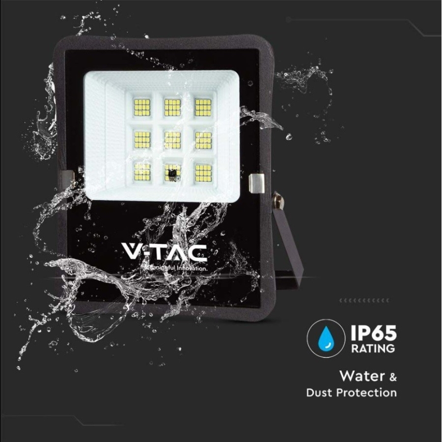 Светодиодный уличный солнечный прожектор LED/6W/3,2V 6400K IP65 4000 мАч + пульт дистанционного управления