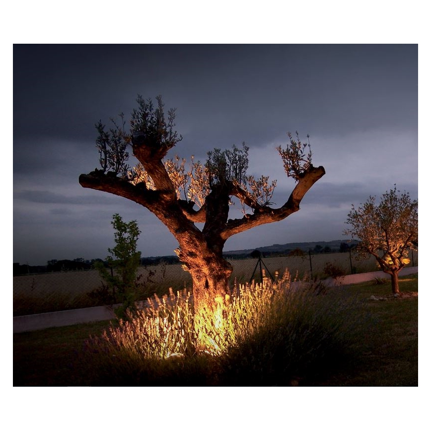 Светодиодный уличный светильник EASY CONNECT 1xGU10/6,5W/230V IP67 матовый хром