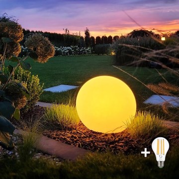 Светодиодный уличный светильник GLOBO 1xE27/11W/230V, диаметр 30 см, IP44