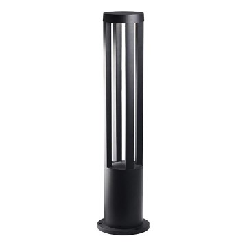Светодиодный уличный светильник LED/10W/230V 3000K IP65 80 см чёрный