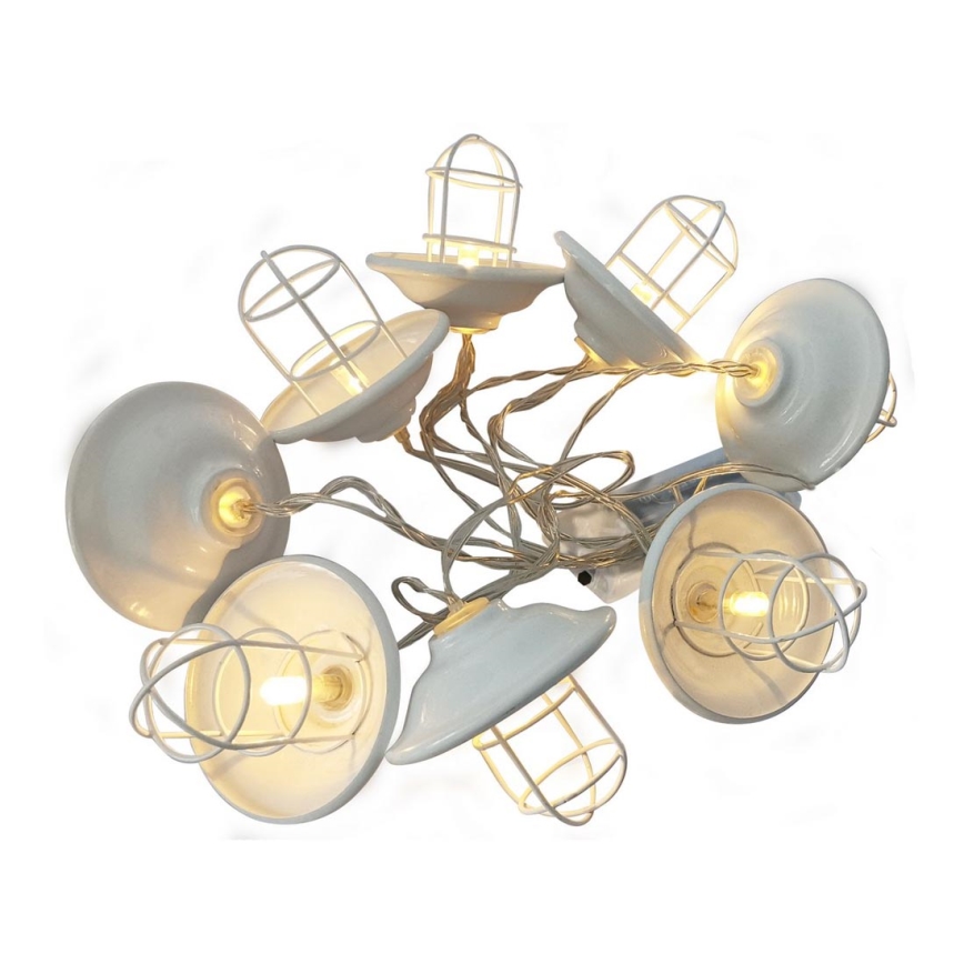 Светодиодный уличный декоративный светильник LOFT 10xLED/2xAA