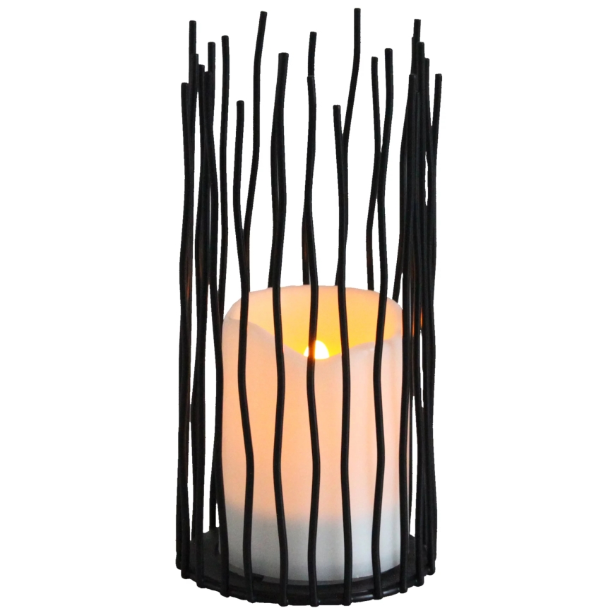 Светодиодный уличный декоративный светильник NYBORG LED/2xAA 22 см IP44 теплый белый