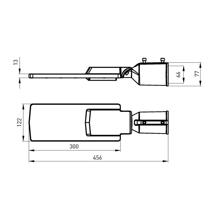 Светодиодный уличный фонарь BOSTON LED/35W/230V IP65